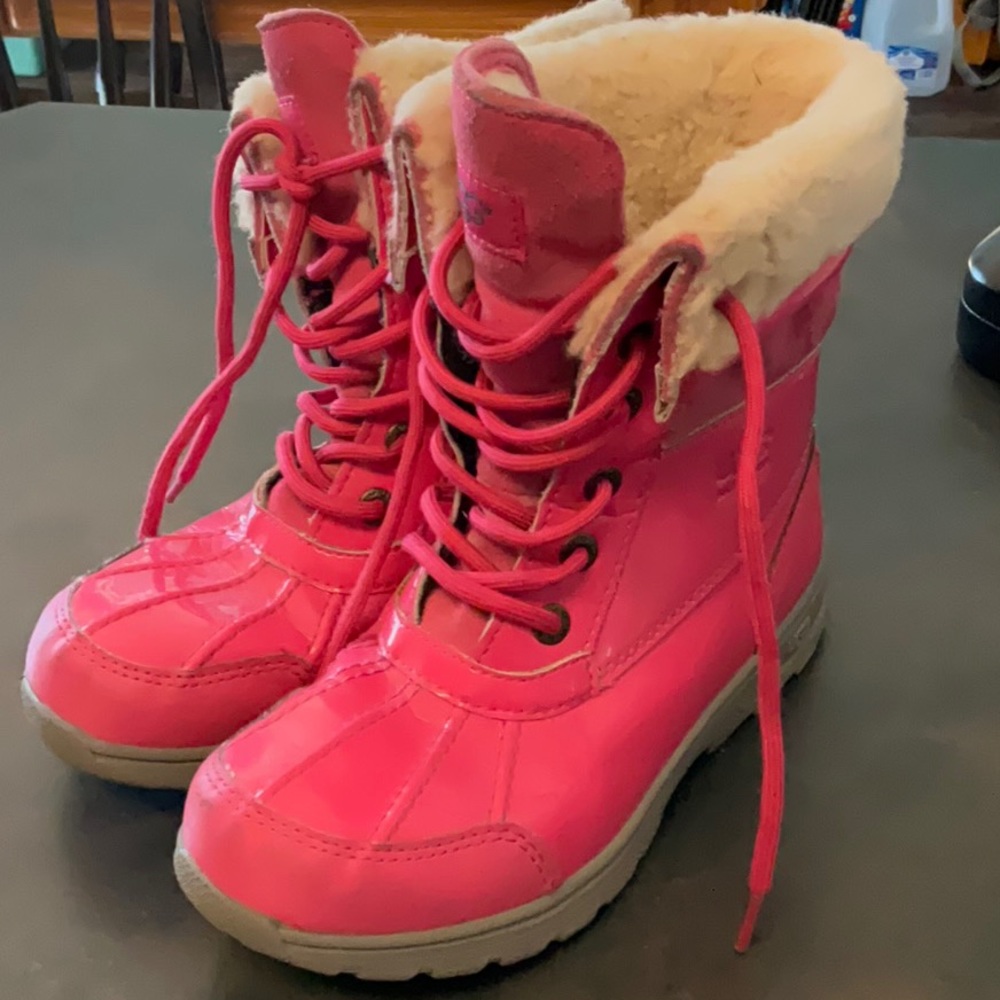 Hot Pink Ugg Kids boots